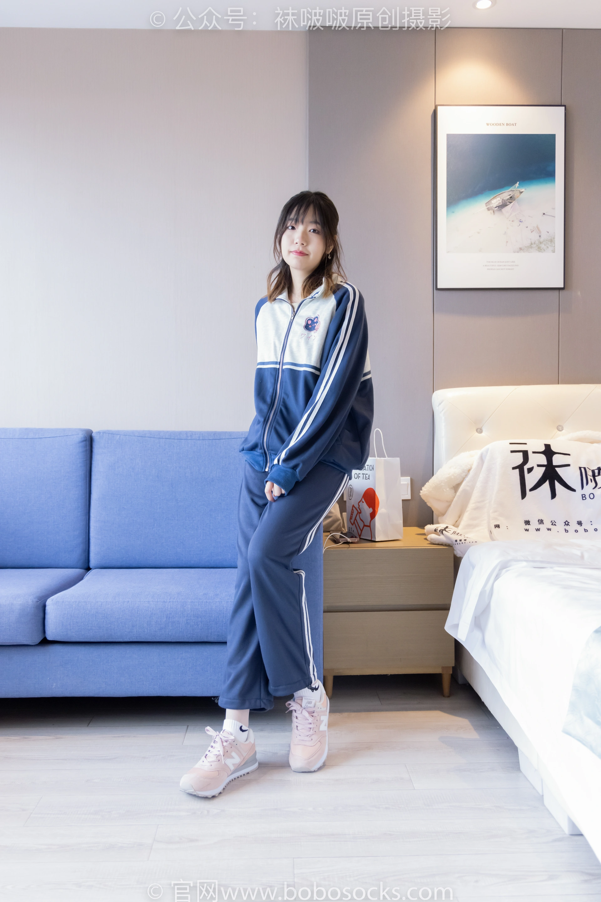 [BoBoSocks袜啵啵]NO.226 小甜豆-运动鞋、白棉袜、白丝 1